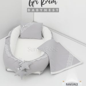 Babynest, Bebek Pikesi - Gri Krem