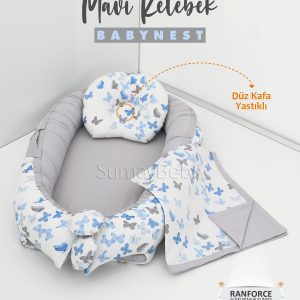 Babynest, Bebek Pikesi - Mavi Kelebek