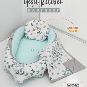 Babynest, Bebek Pikesi - Yeşil Kelebek